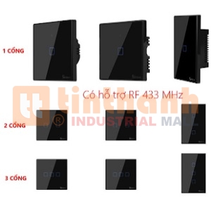 Công tắc cảm ứng WiFi /RF Sonoff 2 nút (T3 EU/UK/US)