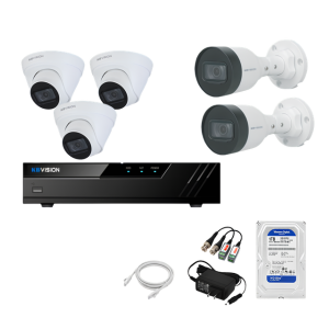 Trọn bộ camera quan sát KBVision 2.0MP 5 Camera KX-A2111C4