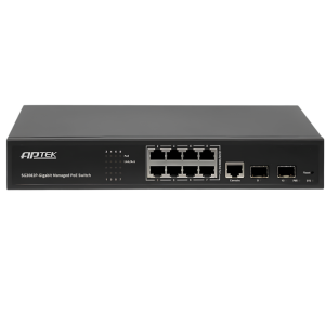 Bộ chia mạng APTEK 8 Ports Gigabit PoE SG2082P v2