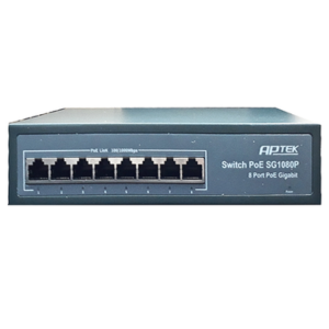 Bộ chia mạng APTEK 8 Ports PoE IP Camera SG1080P