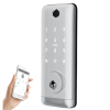 Khóa cửa vân tay Widmann R01-S Wifi (Silver)