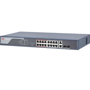 Bộ chia mạng PoE Hikvision 16-port 10/100Mbps DS-3E0318P-E(C)