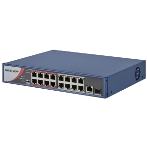 Bộ chia mạng PoE Hikvision 16-port 10/100Mbps DS-3E0318P-E/M(B)