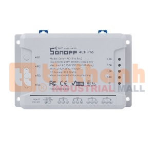 Công tắc WiFi RF 4 cổng Sonoff 4CH PRO R2