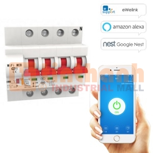 Cầu dao WiFi giám sát và điều khiển từ xa Sonoff EMCP4PM