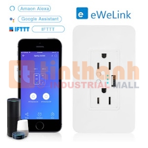 Ổ cắm thông minh Wifi Sonoff ESW2USB