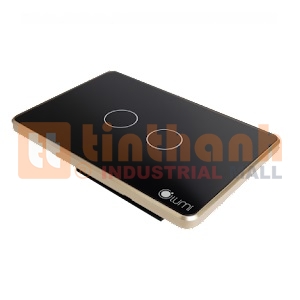 Công tắc cảm ứng kính phẳng 2 kênh Lumi LM-S2N