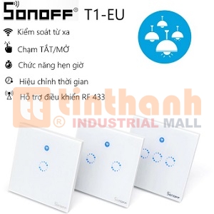 Công tắc cảm ứng WiFi Sonoff T1EU