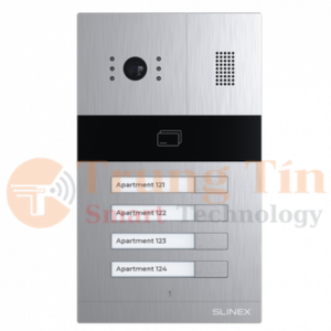 Bảng điều khiển gắn ngoài 4 căn hộ Slinex MA-04 AHD 720p