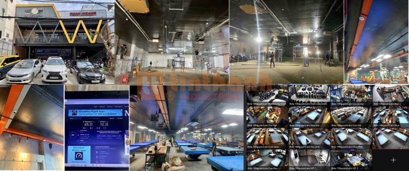 Cung cấp và lắp đặt Camera trọn gói cho CLB Billiards World of Pool Quận 10